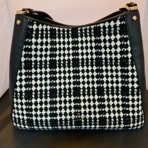 Kate Spade Medium Triple Compartment
Shoulder Bag Black Multi